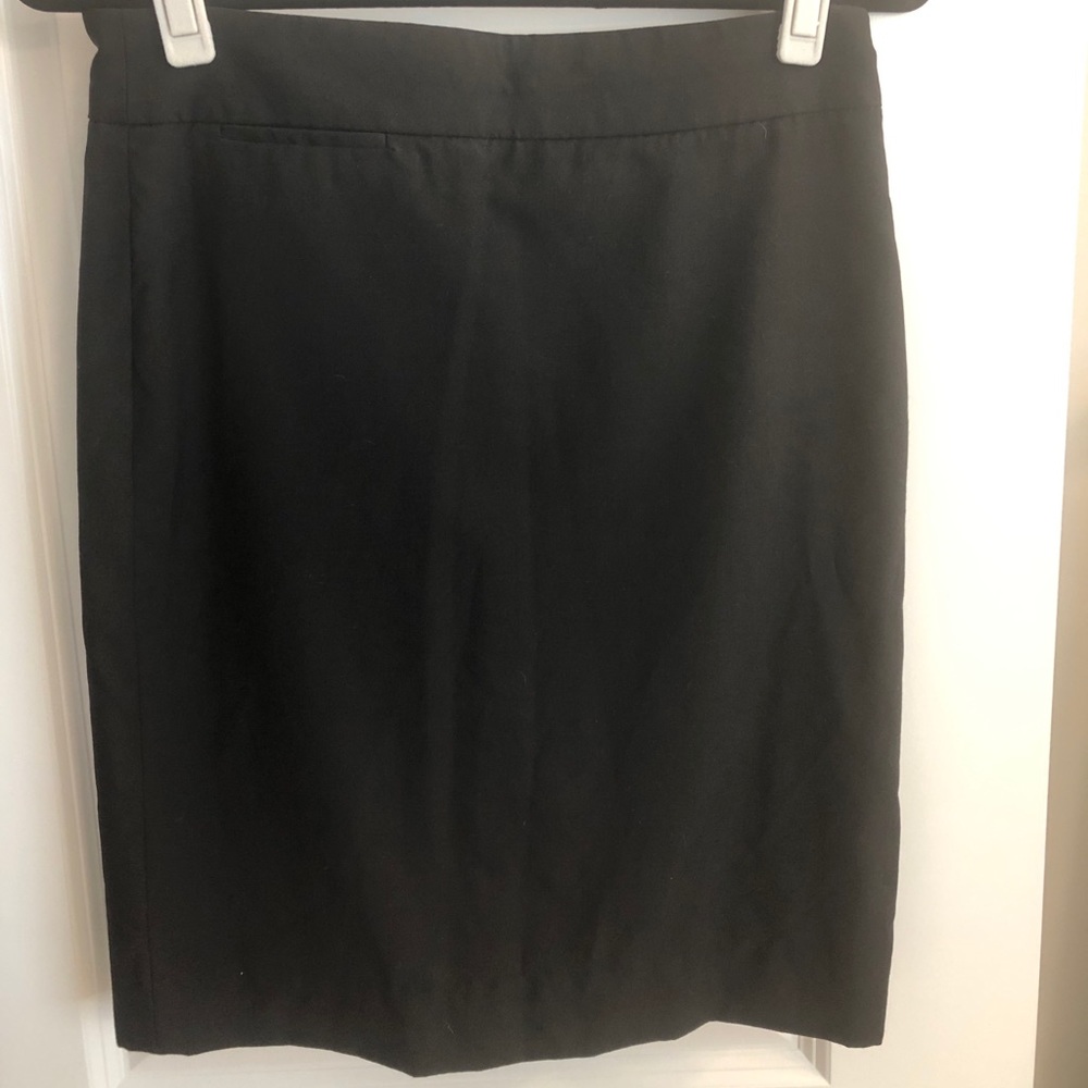 J crew suiting skirt